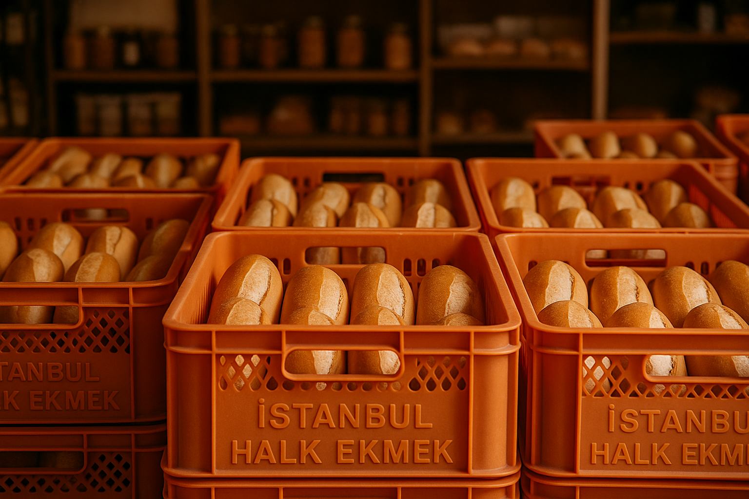 Özçam Gıda İstanbul Halk Ekmek satış noktası - Taze ekmek çeşitleri